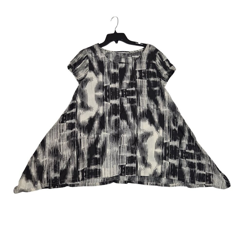 Bryn Walker Women's Tunic  Size Xs  Charlie Shirt  Asymmetrical Linen Blend (63)